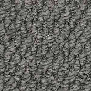 A close up of a gray carpet texture.
