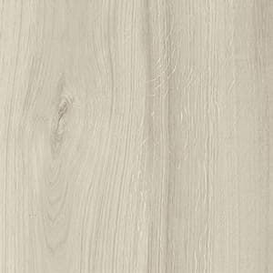 A close up of a white wood grain texture.