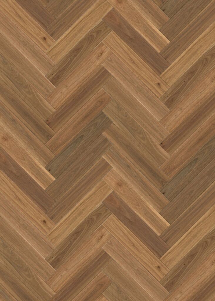 native herringbone brushed spotted gum