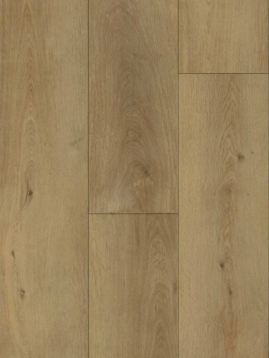 neutral tan hybrid flooring