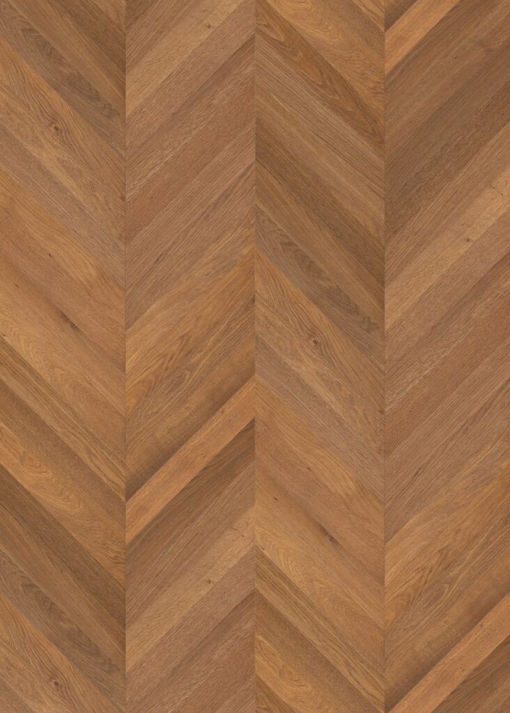 prime grade oak chevron russet timber flooring