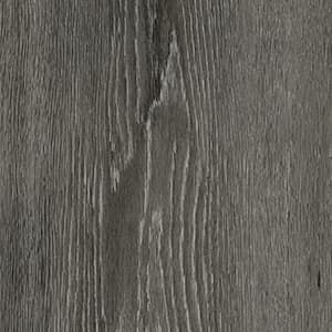 A close up of a gray wooden floor.
