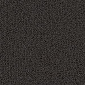 A close up of a black carpet texture.