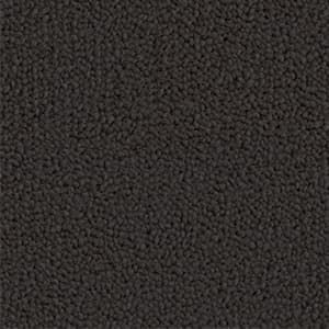 A close up of a black carpet texture.