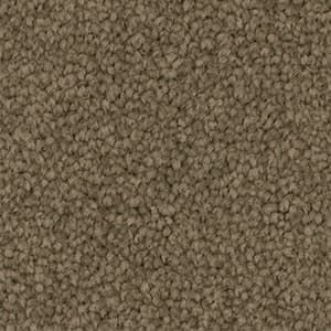 A close up of a brown carpet texture.