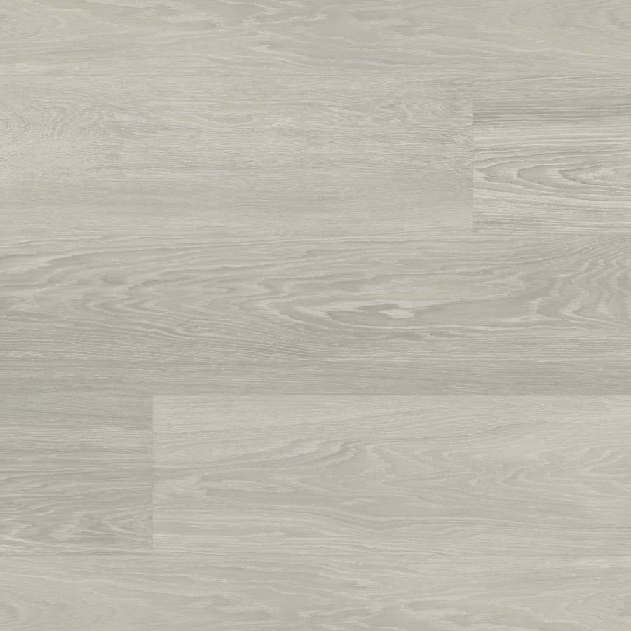 A close up of a white wooden floor.