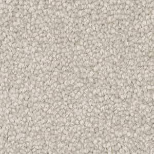 A close up of a white carpet texture.