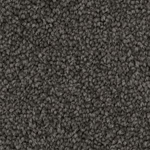 A close up of a gray carpet texture.