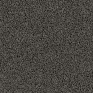 A close up of a gray carpet texture.