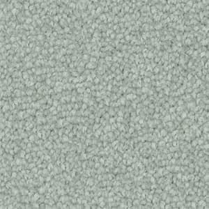 A close up of a light grey carpet texture.
