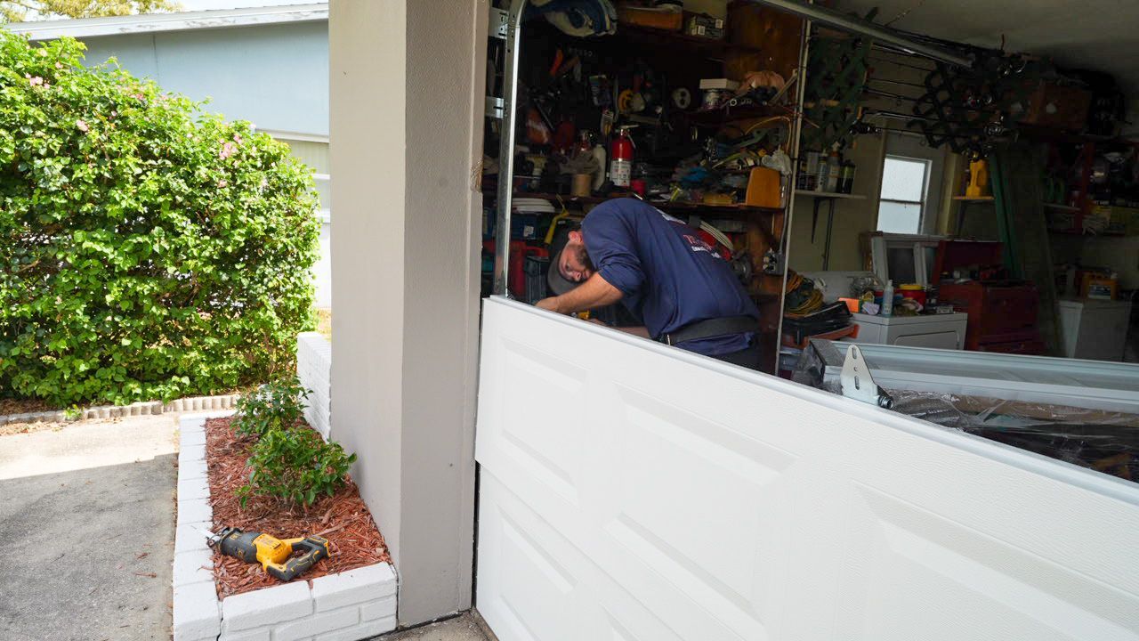 Garage door installation Garage door installation