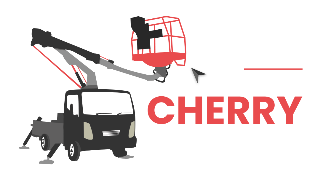 North West Cherry Pickers, 17 meter tracked spider cherry picker hire.
