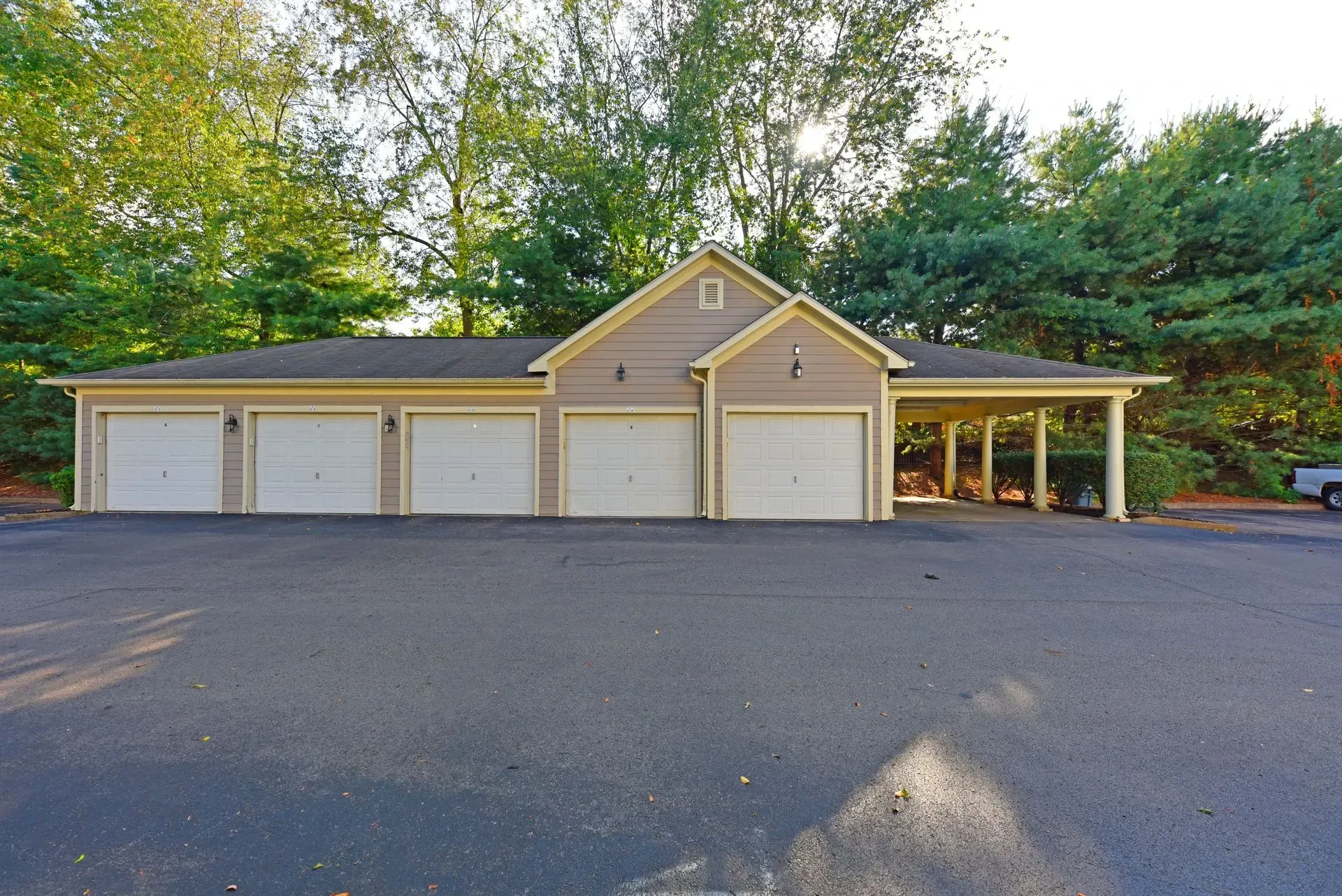 Garage and covered parking