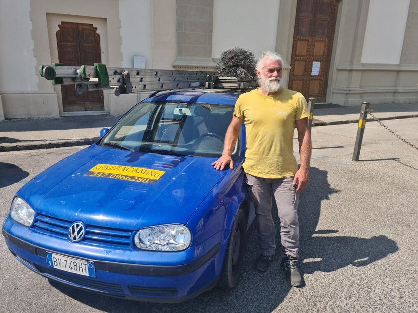 spazzacamino creosoto valdipesa