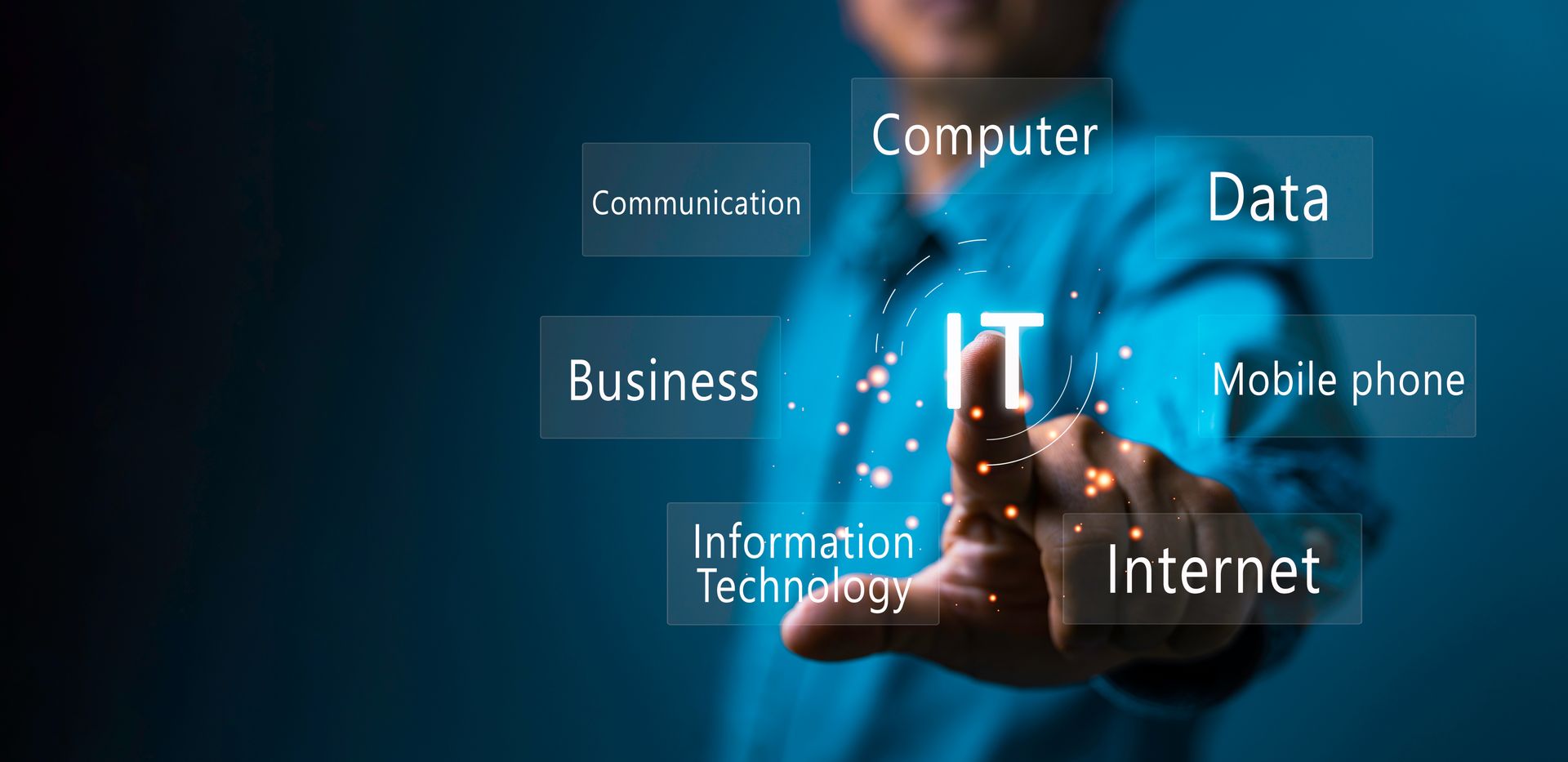Presenting technology concepts for IT support services