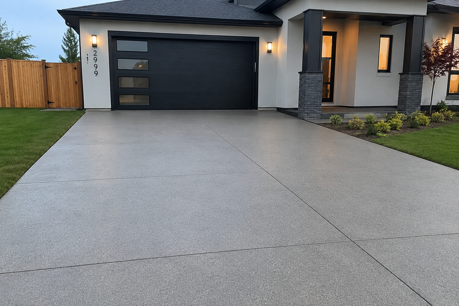 recently resurfaced driveway in New Rochelle, NY