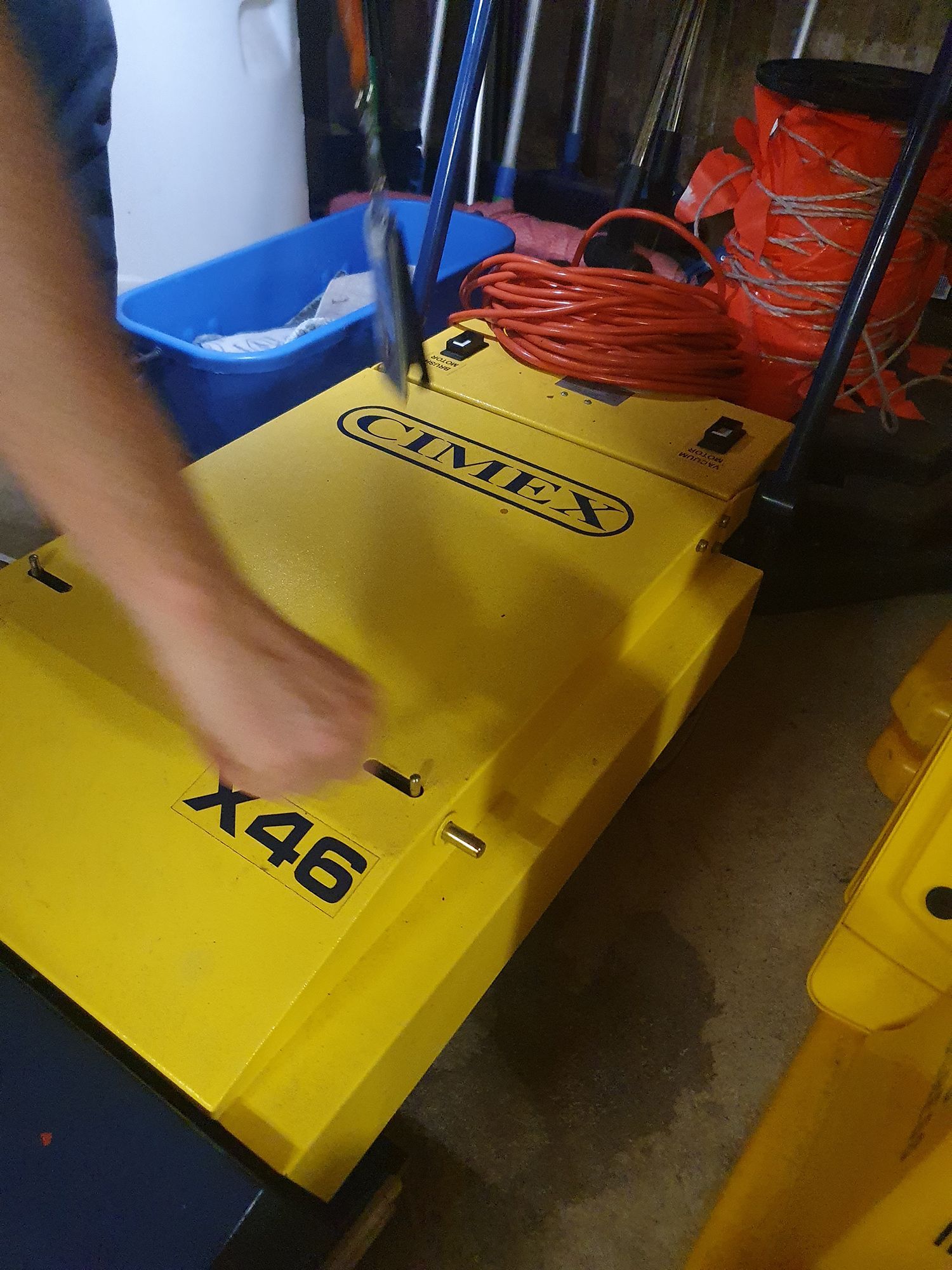 Cimex Escalator Cleaner — Wetherill Park, NSW — All Cleaning Equipment Repairs
