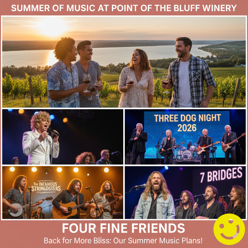From Legendary Rock to Bluegrass Bliss: Why Point of the Bluff is Our Favorite 2026 Concert Destinat