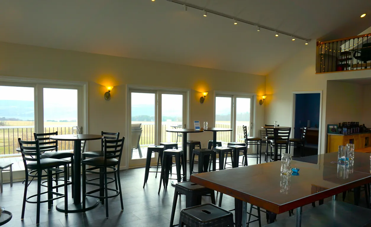 The Azure Hill Winery Tasting Room