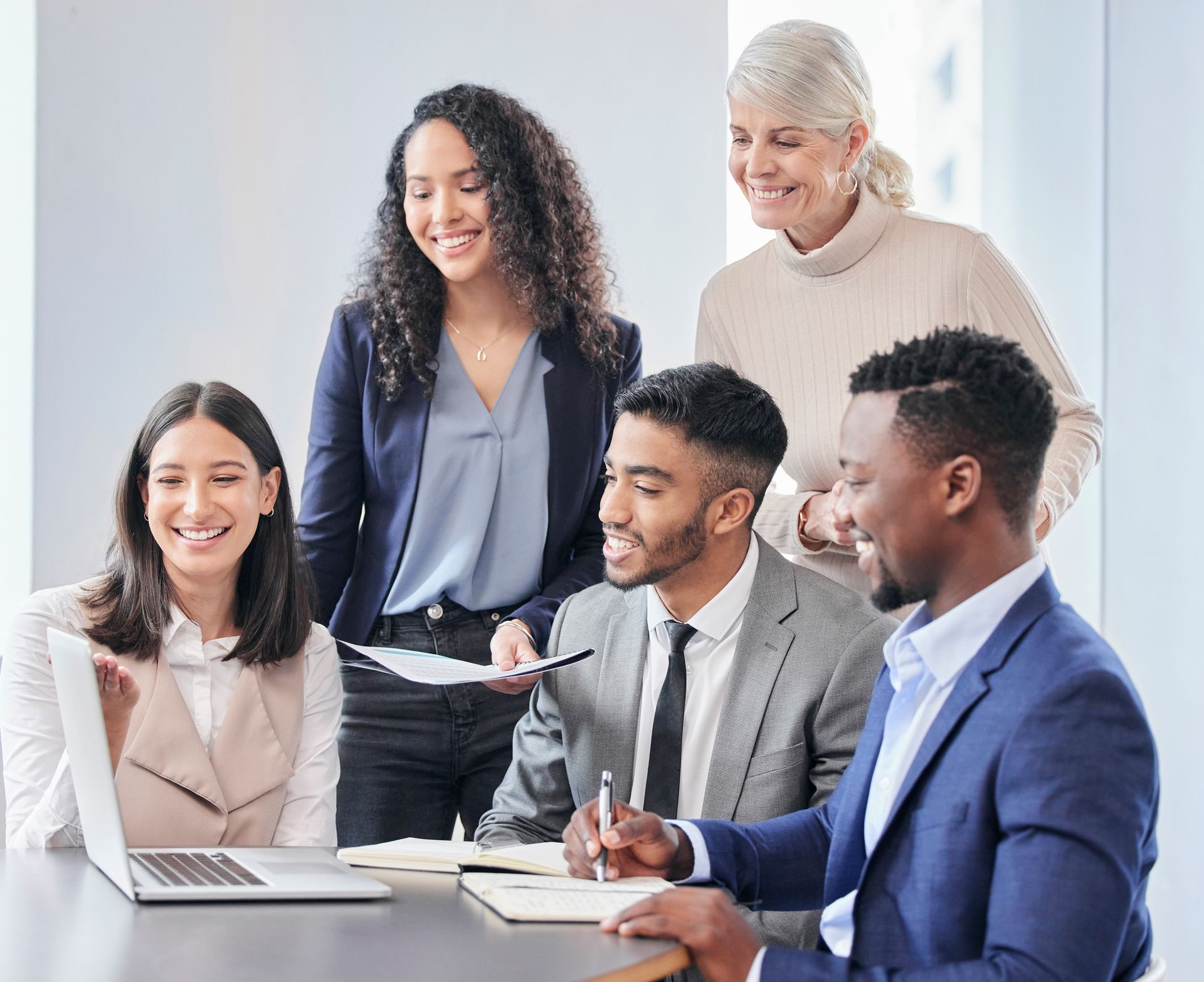 Group of businessp people