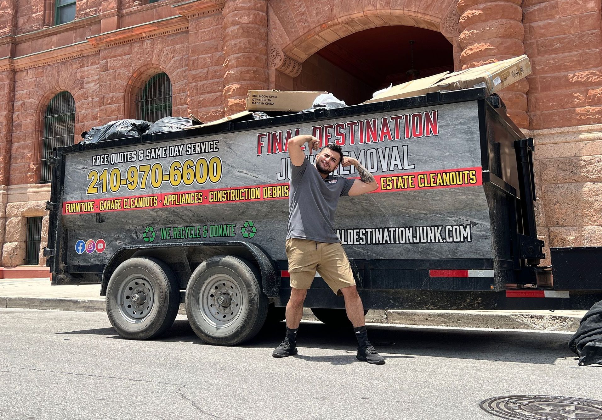 Brush removal service by Final Destination