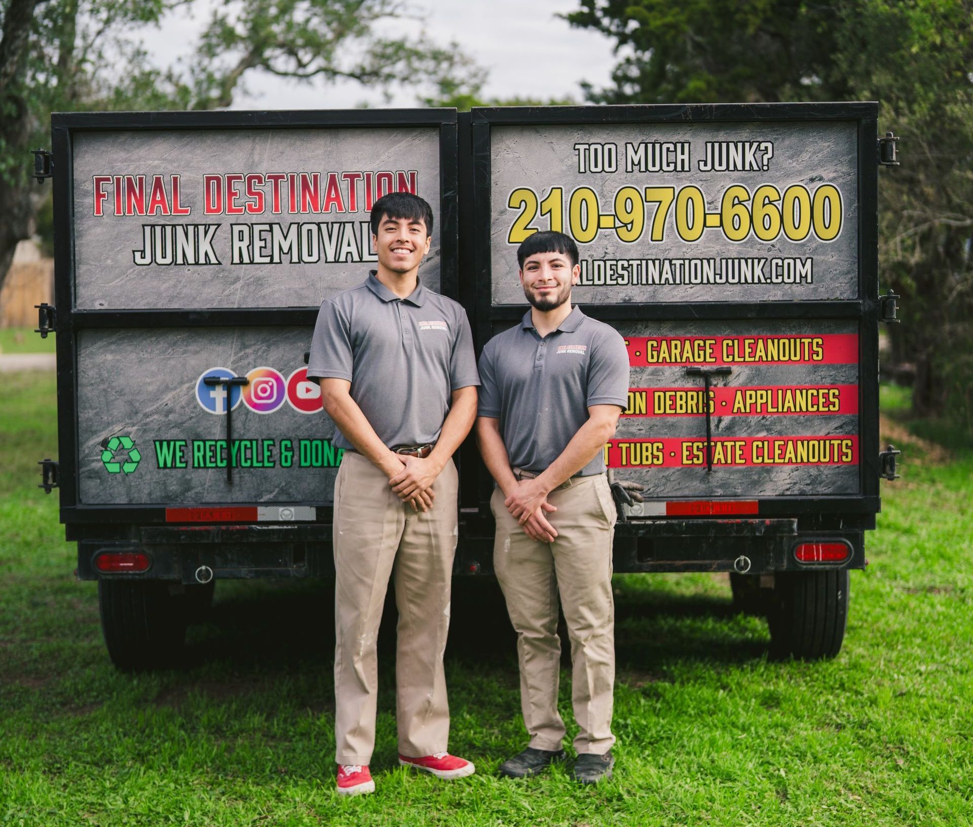 We can help you get rid of the junk, trash and debris you no longer want or need. 