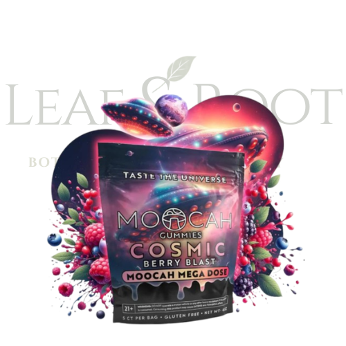 Moocah Mushroom Gummies Berry Blast 4 5