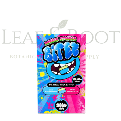 Double Stack Bites Sour Blue Raspberry 2000 1