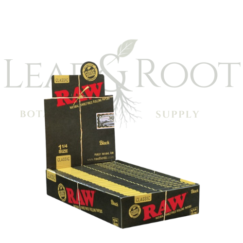 Raw Papers Classic Black (1 1/4)
