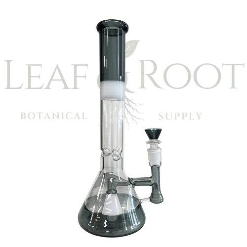 Gray And White Tall Bong