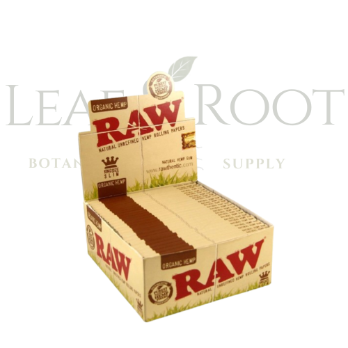 Raw Papers Organic Hemp (King Slim)