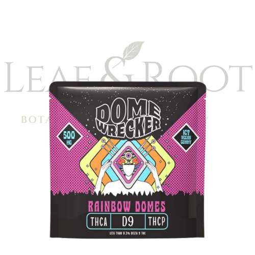 Dome Wrecker Gummies Rainbow Domes 500mg a piece 21 Count
