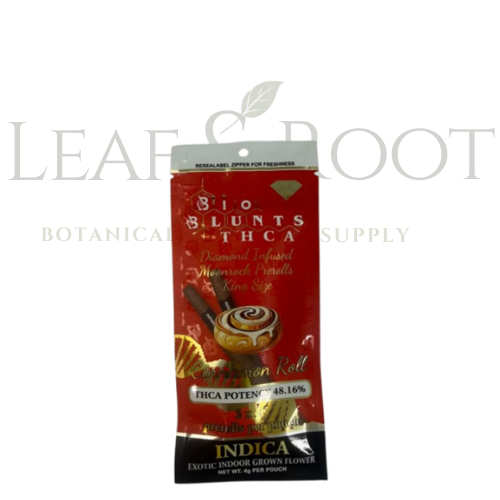 Bioleaf RAW THC-A Diamond Infused Moonrock Pre-Rolls 2-Pack Cinnamon OG (2G)
