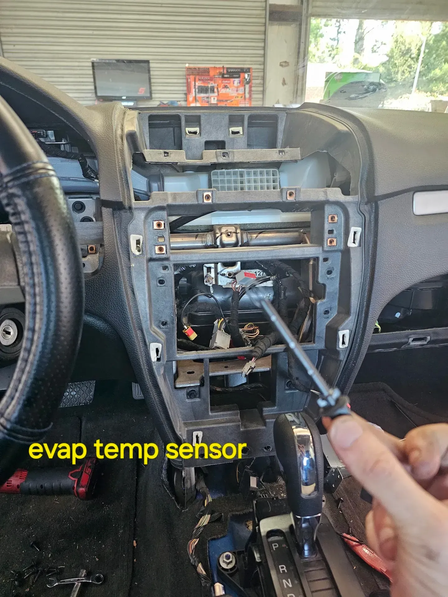 Car Dashboard Removed, Exposing Wiring | McCartha's Auto Service, LLC