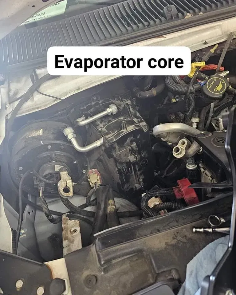 Car Engine Bay with the Evaporator Core | McCartha's Auto Service, LLC