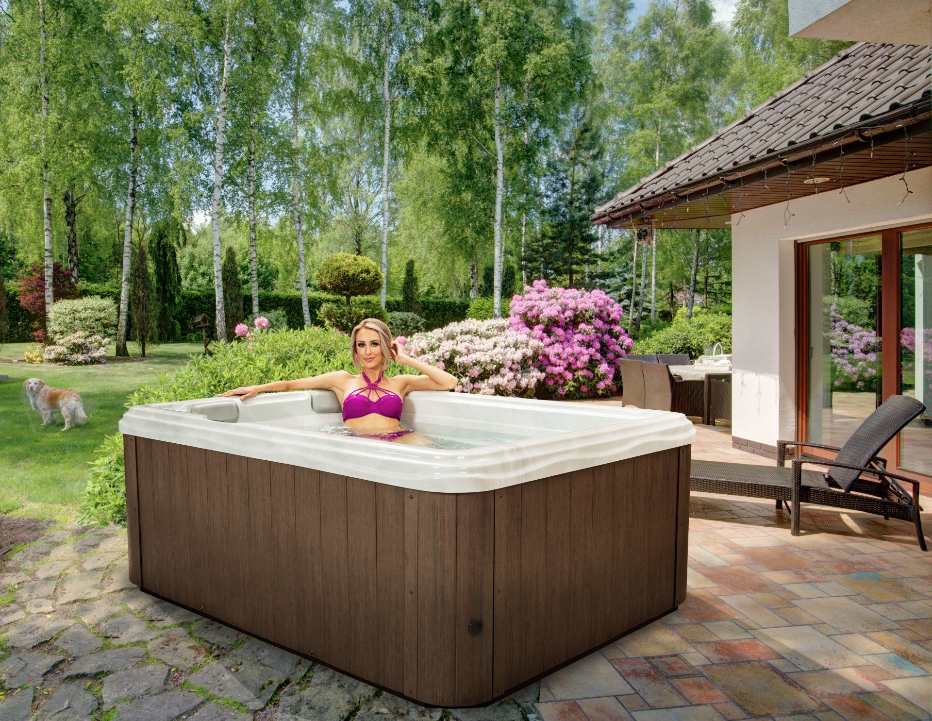Garden Spas Hibiscus hot from Hot Tub Haven