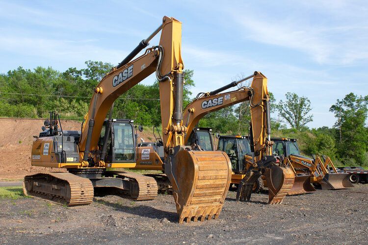 Excavator Truck — Quakertown, PA — Jim's Landscaping and Excavating