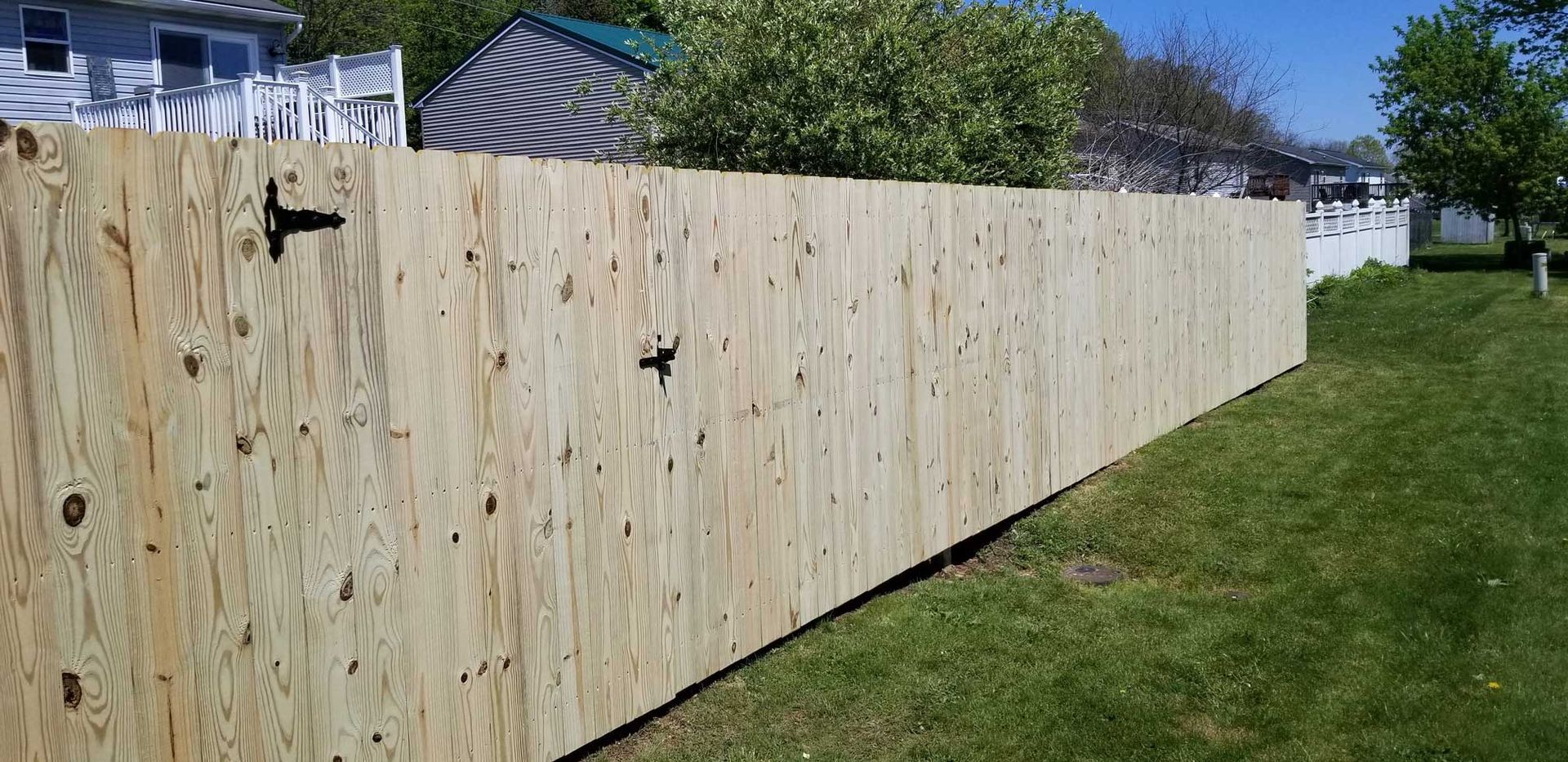 Wood fences — Shippensburg, PA — Nealy Fence