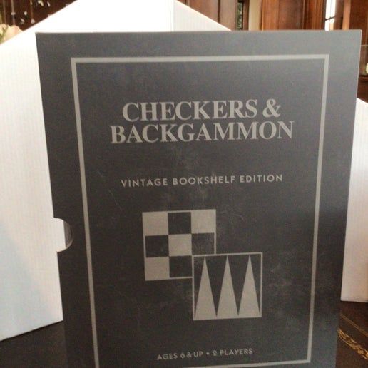 Board Game, Checkers / Backgammon(40-CHE/B)