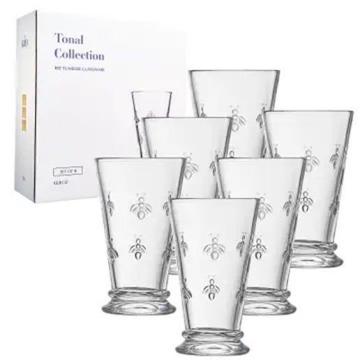 Bee Highball Glass /Vase (58-B-2)