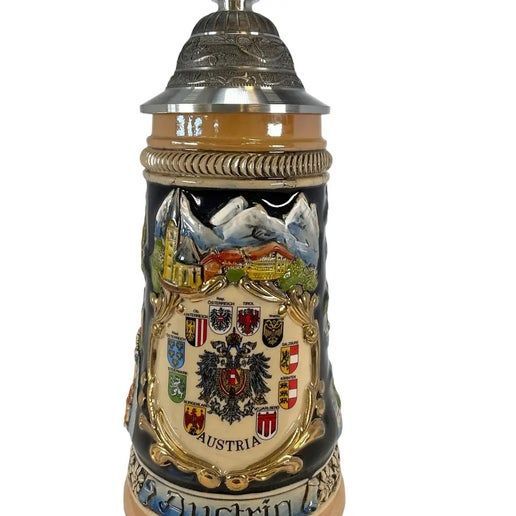 German Stein, Austria Theme, (22-C-3)