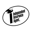 Black-and-white logo reading “Independent Insurance Agent” inside an oval with a stylized eagle and large I.