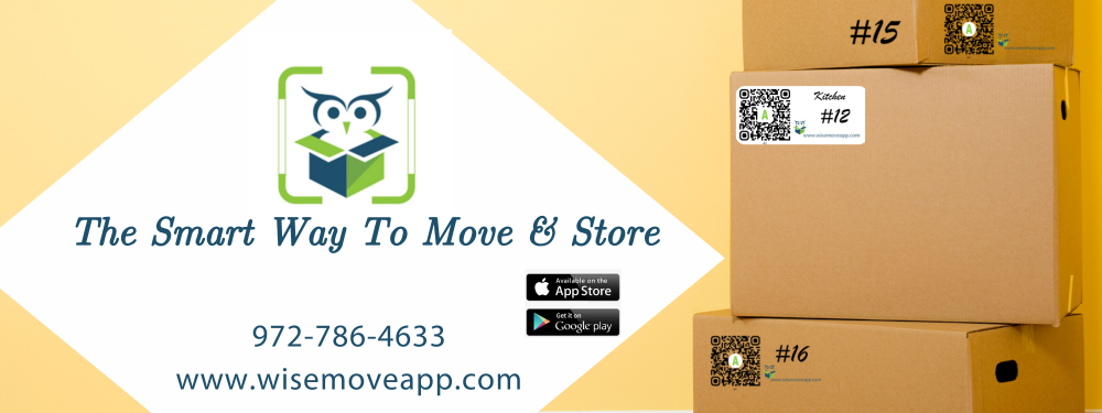 A banner for the smart way to move and store