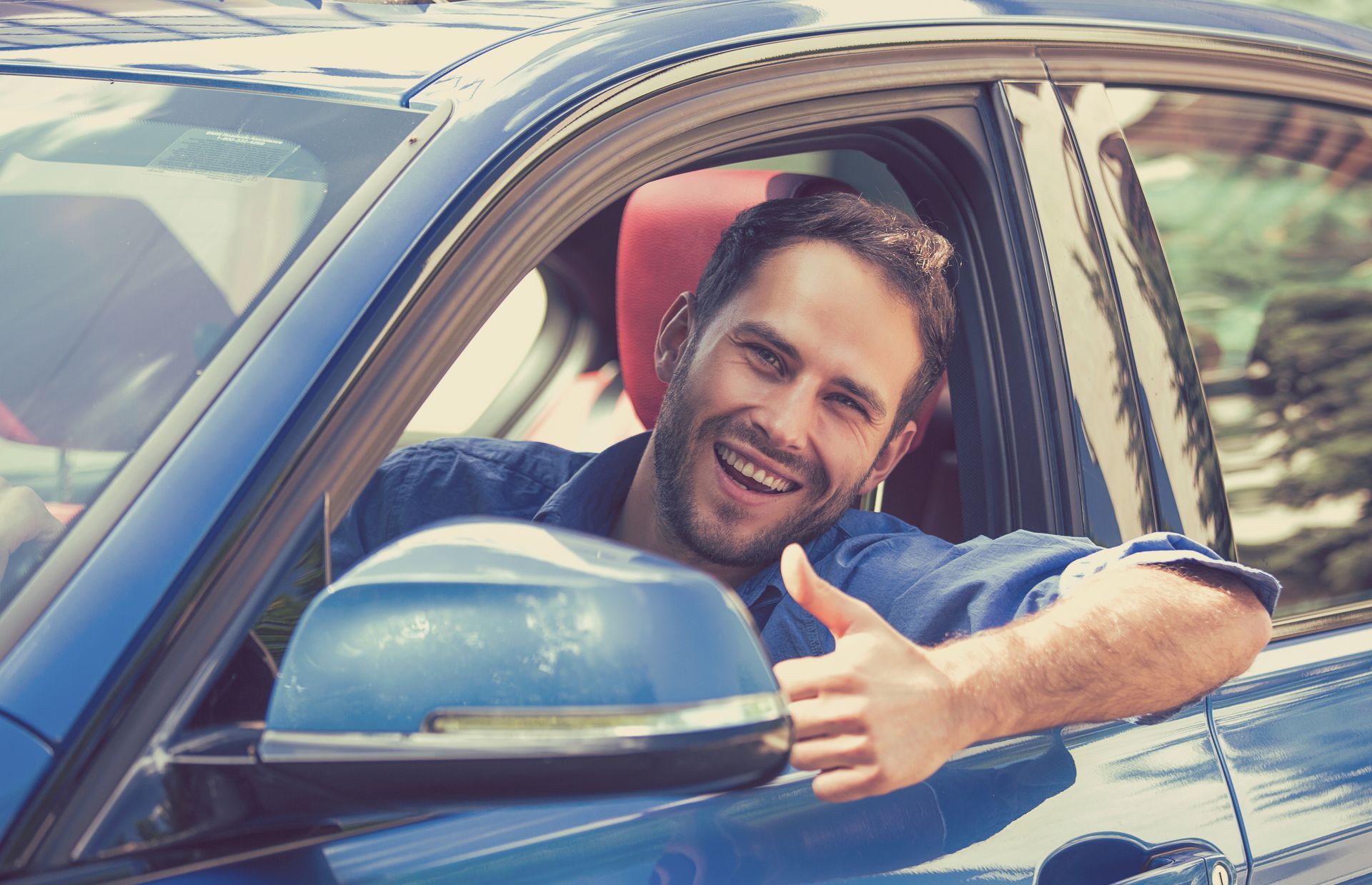 Man With Insured Car