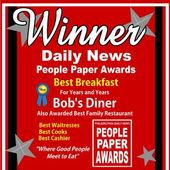 Bob 's diner is the winner of the daily news people paper awards