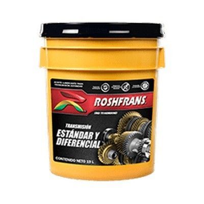 Cubo de aceite Roshfrans amarillo para transmisión y diferencial estándar.