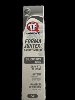 Tubo gris de sellador de juntas Forma Juntex, etiquetado 