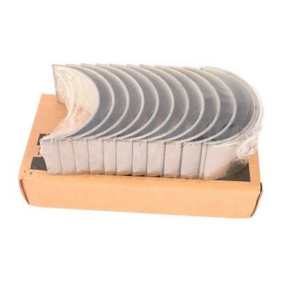 Juego de cojinetes de motor en caja de cartón.