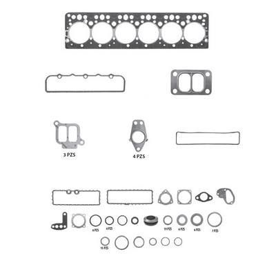 Juego de juntas de motor, varias formas y tamaños, para reparación de automóviles.