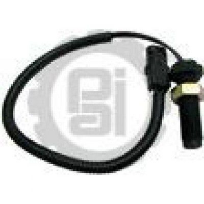 Sensor negro con cable y conector adjuntos.